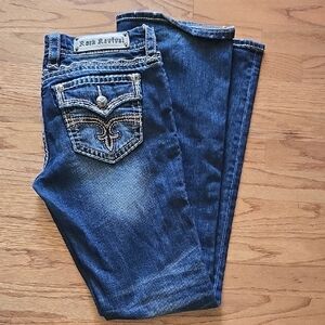 Rock Revival Women's Dark Blue Boot Cut Jeans